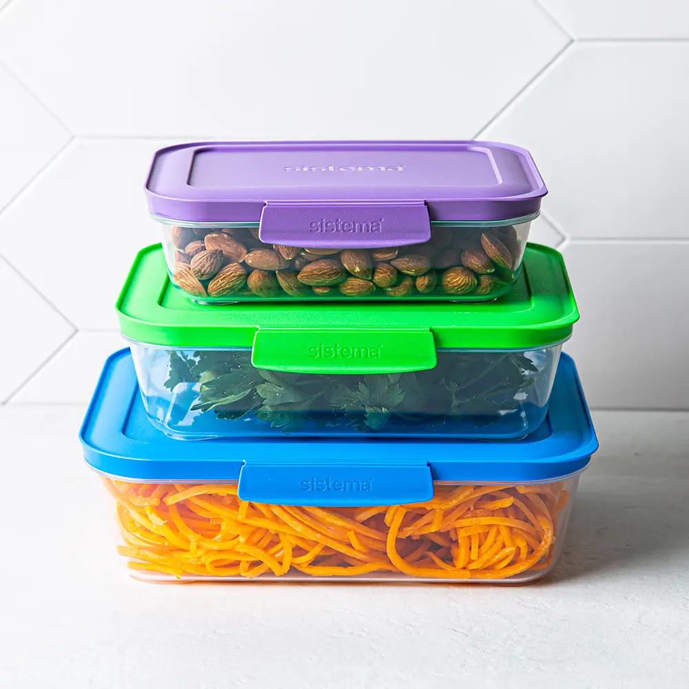 SISTEMA NEST IT FOOD STORAGE  SET X3